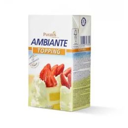 Puratos Ambiante 1 lt Vegan Bitkisel Krem Şanti