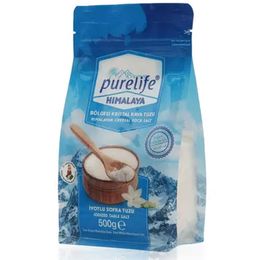 Purelife 500 gr Beyaz Himalaya İnce İyotlu Kristal Kaya Tuzu