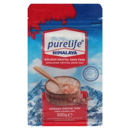 Purelife 500 gr Pembe Granül Himalaya Tuzu