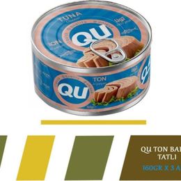 Qu 3x160 gr Tatlı Ton Balığı