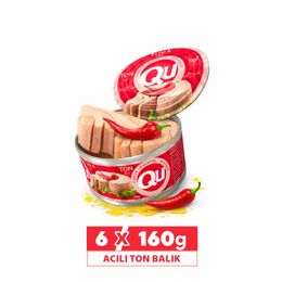 Qu 6x160 gr Acılı Ton Balığı