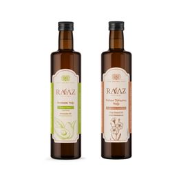 Raaz 250 ml Avokado Yağı + 250 ml Keten tohumu Yağı