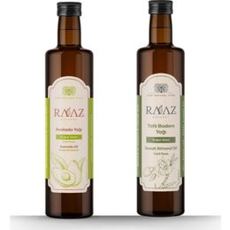 Raaz Avokado Yağı 250 ml + 250 ml Tatlı Badem Yağı