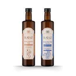 Raaz Çörekotu Yağı 250 ml + 250 ml Keten Tohumu Yağı