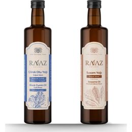 Raaz Susam Yağı 250 ml + 250 ml Çörekotu Yağı