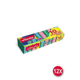 Rainbow 12 Paket 10'lu Ekonomik Bulaşık Süngeri