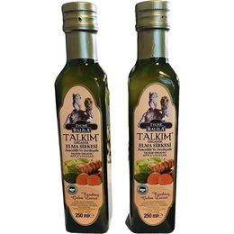 Ralila 2x250 ml Talkım Organik Zencefil ve Zerdeçallı Elma Sirkesi
