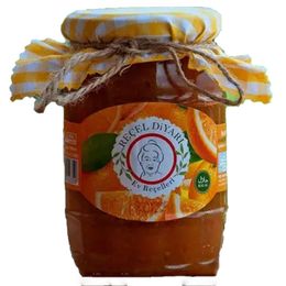 Reçel Diyarı 450 gr Ev Yapımı Organik Portakal Reçeli