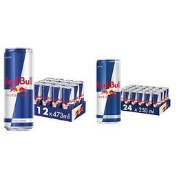 Red Bull 12x473 ml + 24x250 ml Enerji İçeceği