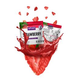 Refresh 20 gr Freeze Dried Dilim Çilek