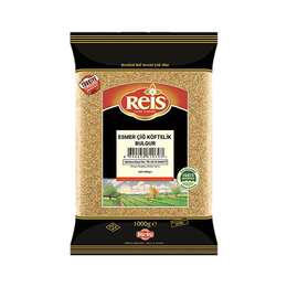 Reis 1 kg Esmer Çiğ Köftelik Bulgur