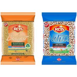 Reis Gıda Bakliyat 1 kg Pilavlık Bulgur + 1 kg Koçbaşı Nohut