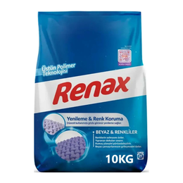 Renax 10 kg Beyaz ve Renkliler İçin Toz Deterjan