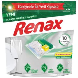 Renax Hepsi Bir Arada 10'lu Bulaşık Makinesi Kapsülü