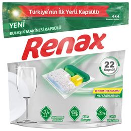 Renax Hepsi Bir Arada 22'li Bulaşık Makinesi Kapsülü