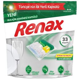 Renax Hepsi Bir Arada 6x33'lü Bulaşık Makinesi Kapsülü