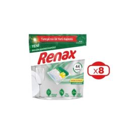 Renax Hepsi Bir Arada 8x44'lü Bulaşık Makinesi Kapsülü
