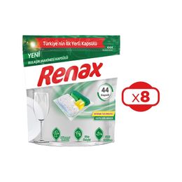 Renax Hepsi Bir Arada 8x44'lü Bulaşık Makinesi Kapsülü