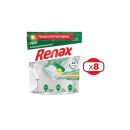 Renax Hepsi Bir Arada 8x44'lü Bulaşık Makinesi Kapsülü