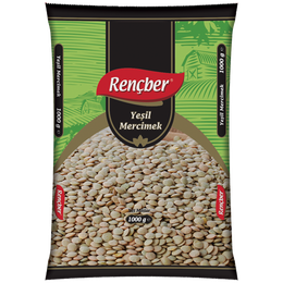 Rençber 1 kg Yeşil Mercimek