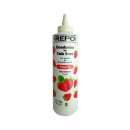 Repo 1 kg Çilek Aromalı Topping Dondurma ve Tatlı Sosu
