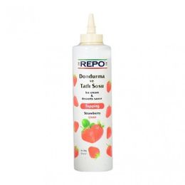 Repo 1 kg Çilek Aromalı Topping Dondurma ve Tatlı Sosu