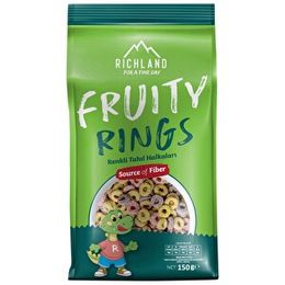 Richland 150 gr Fruity Rings Renkli Tahıl Halkaları