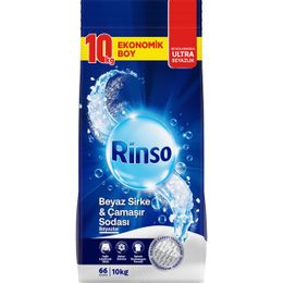 Rinso 10 kg Beyaz Sirke & Çamaşır Sodası Toz Deterjan