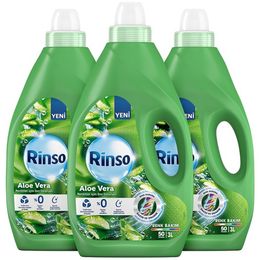 Rinso 3x3 lt Aloe Vera Renkiler İçin Sıvı Deterjan