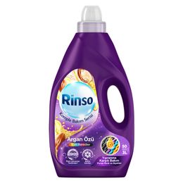 Rinso Komple Bakım Serisi 3 lt Tüm Renkliler için Argan Özü Sıvı Çamaşır Deterjanı