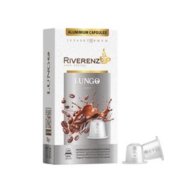 Riverenza 10'lu Alüminyum Nespresso Uyumlu Lungo Kapsül Kahve