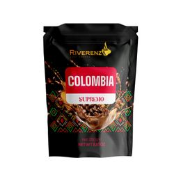 Riverenza 250 gr Çekirdek Colombia Supremo Nitelikli Yöresel Dünya Kahveleri