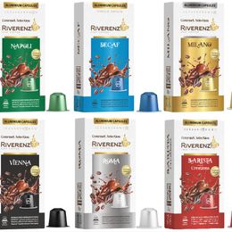 Riverenza 6x10'lu Kapsül Limited Edition Gourmet Selection Nespresso Uyumlu Kapsül Kahve Seti