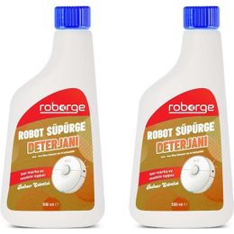 Roborge 2'li 500 ml Bahar Esintisi Robot Süpürge Deterjanı