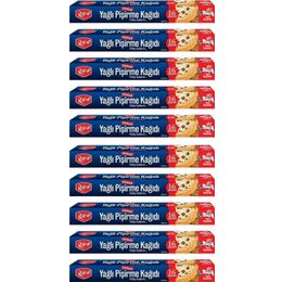 Roll Up 10x16'lı 37x42 cm Yağlı Fırın Tepsi Pişirme Kızartma Kağıdı