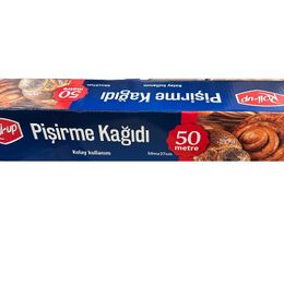 Roll Up 37 cm 50 mt Beyaz Yağlı Fırın Tepsi Pişirme Kızartma Kağıdı