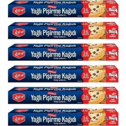 Roll-Up 5x16'lı 37x42 cm Yağlı Fırın Tepsi Pişirme Kızartma Kağıdı