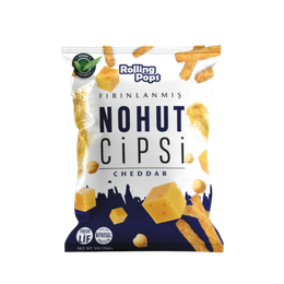 Rolling Pops 56 gr Cheddarlı Çubuk Nohut Cipsi