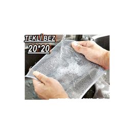 Royaleks 20x20 cm Tekli Metal Bez