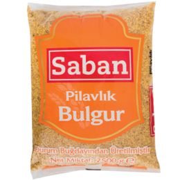 Saban 2,5 kg Pilavlık Bulgur