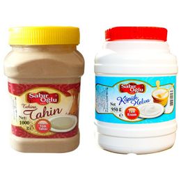 Sabıroğlu 1000 gr Beyaz Tahin Köpük Helva