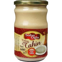 Sabıroğlu 600 gr Kavanoz Beyaz Tahin Tek Çekimlik Çiğ Tahin