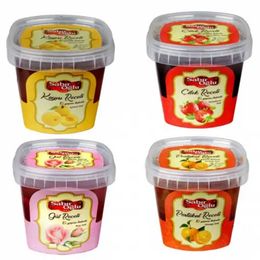 Sabıroğlu 800 gr Plastik Kova Gül Çilek Portakal Kayısı Reçel
