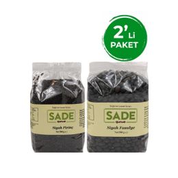 Sade Gurme 500 gr Siyah Pirinç+ 500 gr Siyah Fasulye