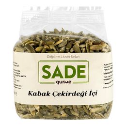 Sade Gurme Organik 250 gr Kabak Çekirdeği İçi