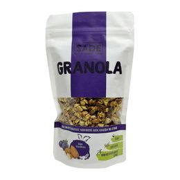 Sade Organik 200 gr Yaban Mersini Bademli Granola