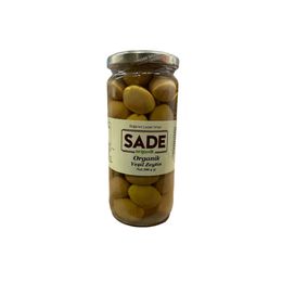 Sade Organik 300 gr Yeşil Zeytin