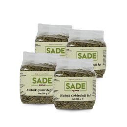 Sade Organik 4x250 gr Çiğ Kabak Çekirdeği İçi