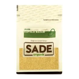 Sade Organik 500 gr Köftelik Bulgur