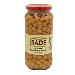 Sade Organik 580 cc Organik Haşlanmış Nohut